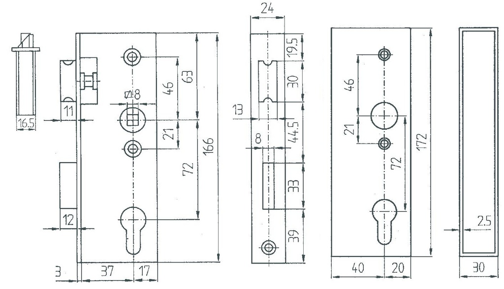 BEVER 340P POORTSLOT
