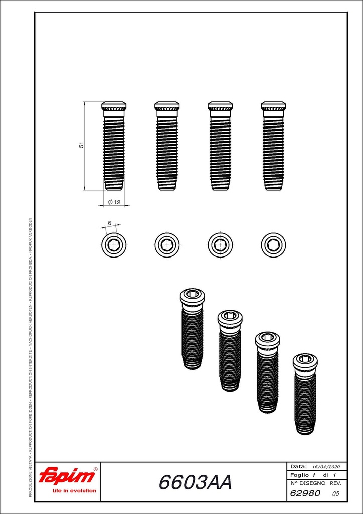 FAPIM BEVESTIGINGSKIT VOOR LOIRA+