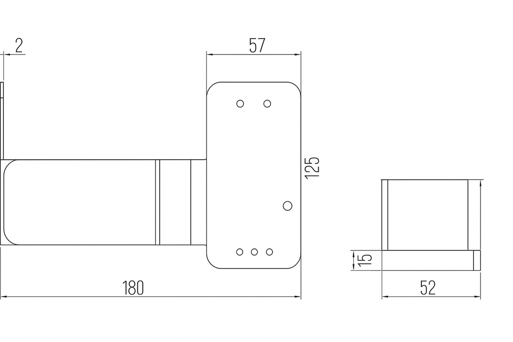 DENI AFDEKPLAAT VOOR VERDEKTE MONTAGE BIJ EXIT NOODDEURALARM