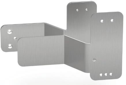 DENI AFDEKPLAAT VOOR VERDEKTE MONTAGE BIJ EXIT NOODDEURALARM