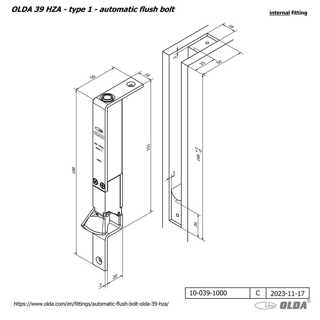 OLDA 39 AUTOMATISCHE KANTSCHUIF EXTRA SMAL