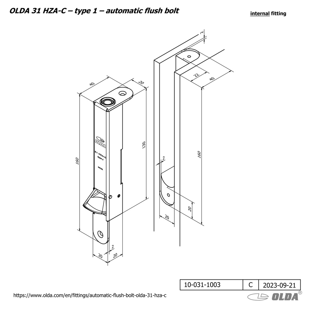 OLDA 31 AUTOMATISCHE KANTSCHUIF