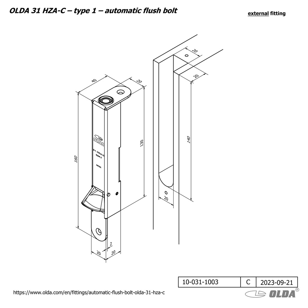 OLDA 31 AUTOMATISCHE KANTSCHUIF