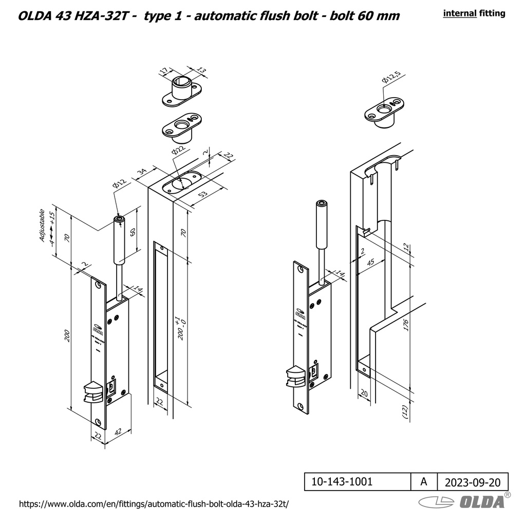 OLDA 43 AUTOMATISCHE KANTSCHUIF