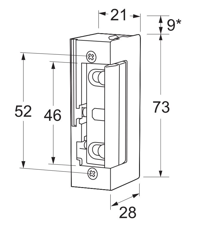 MAASLAND ELEKTRISCHE DEUROPENERS - 7.800 N