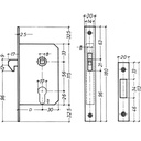 LITTO A7659 CILINDERHAAKSLOT