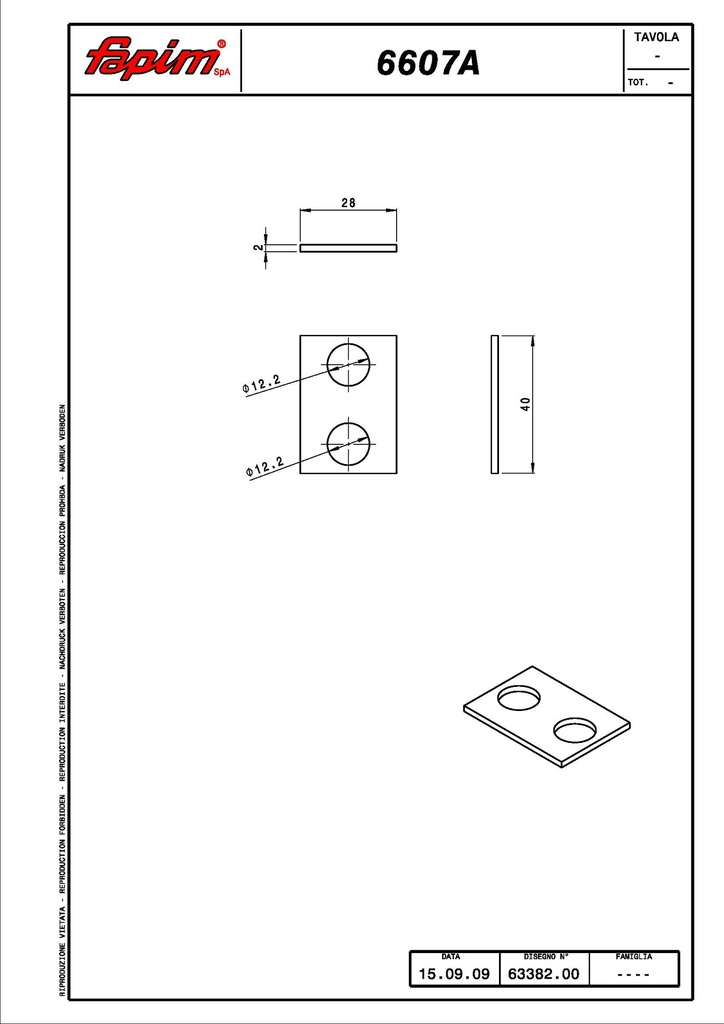 FAPIM OPVULPLAAT VOOR LOIRA+ & V SCHARNIEREN