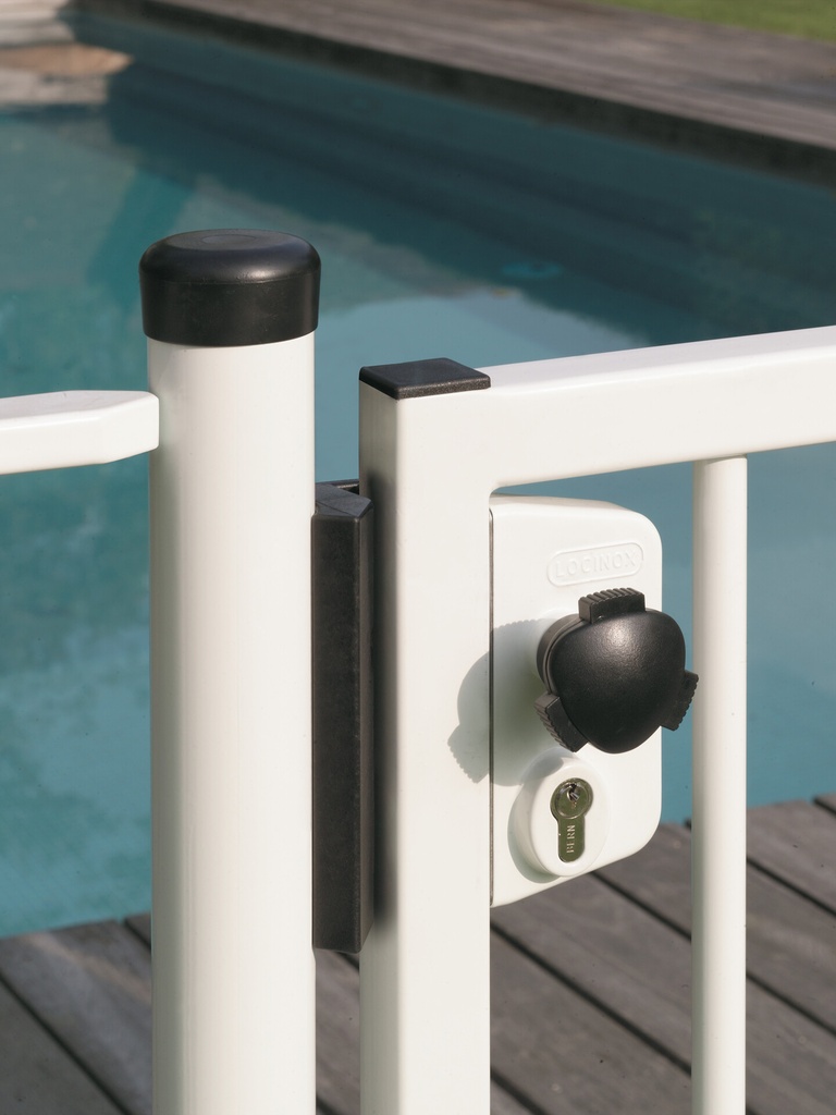 LOCINOX LAKZP1WSI KINDVEILIG POORTSLOT IN OPBOUW