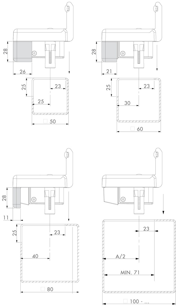 LOCINOX ELEKTRISCHE SLOTVANGER