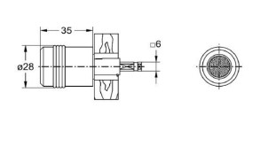 JUNIE 8523 LOSSE KNOP VOOR SYSTEEM FURORE
