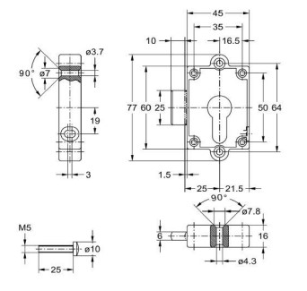 JUNIE 7041 CILINDERSLOT SYSTEEM PZ