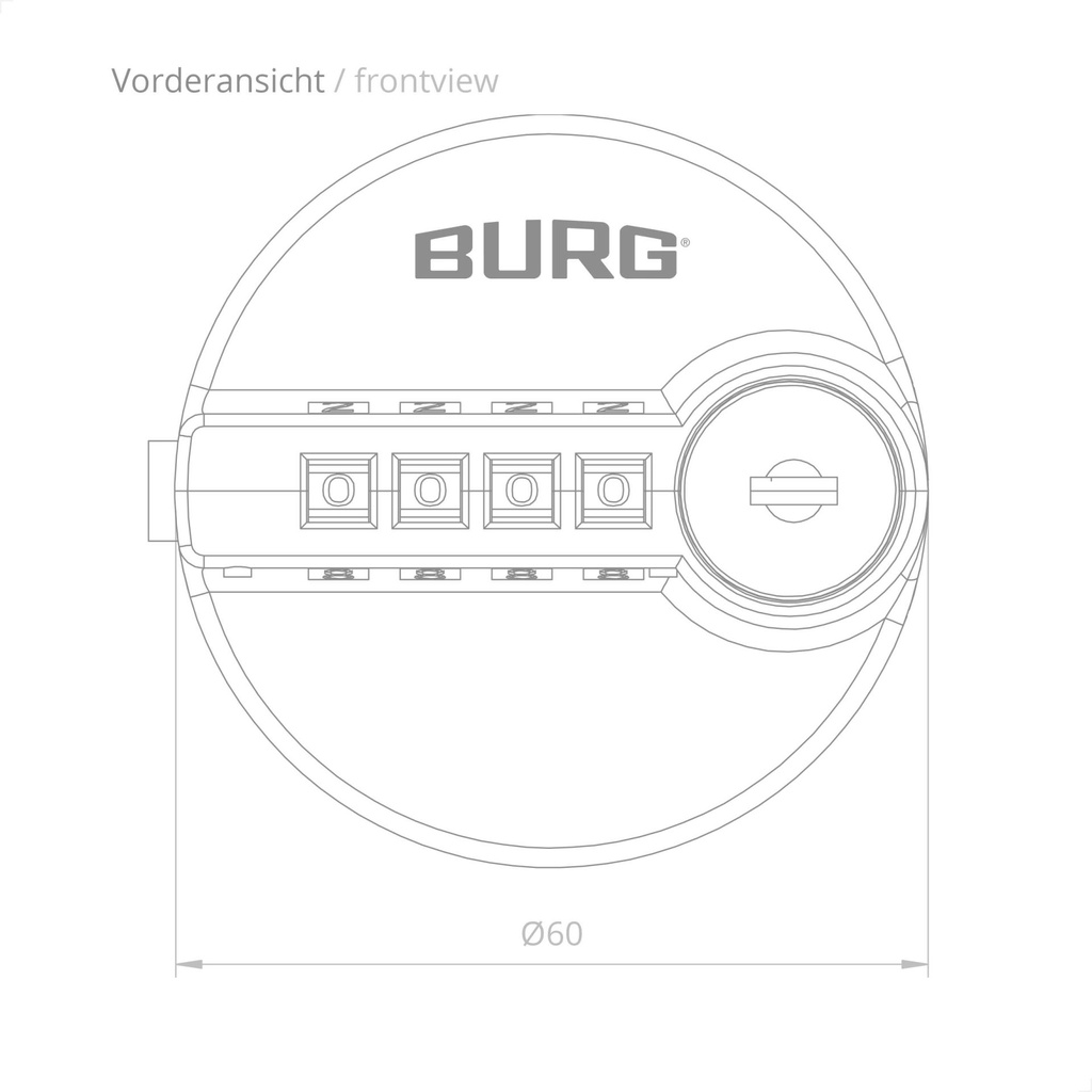BURG 420 CODESLOT VOOR LOCKERS