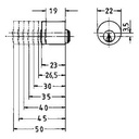 JUNIE 2904 MEUBELCILINDER