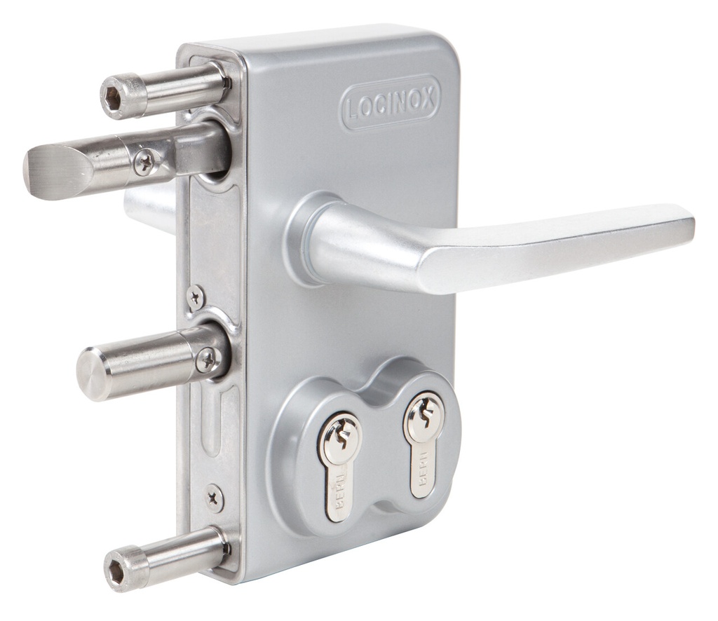 LOCINOX LDKZD1 DUBBEL CILINDERSLOT IN OPBOUW VOOR DRAAIPOORTEN