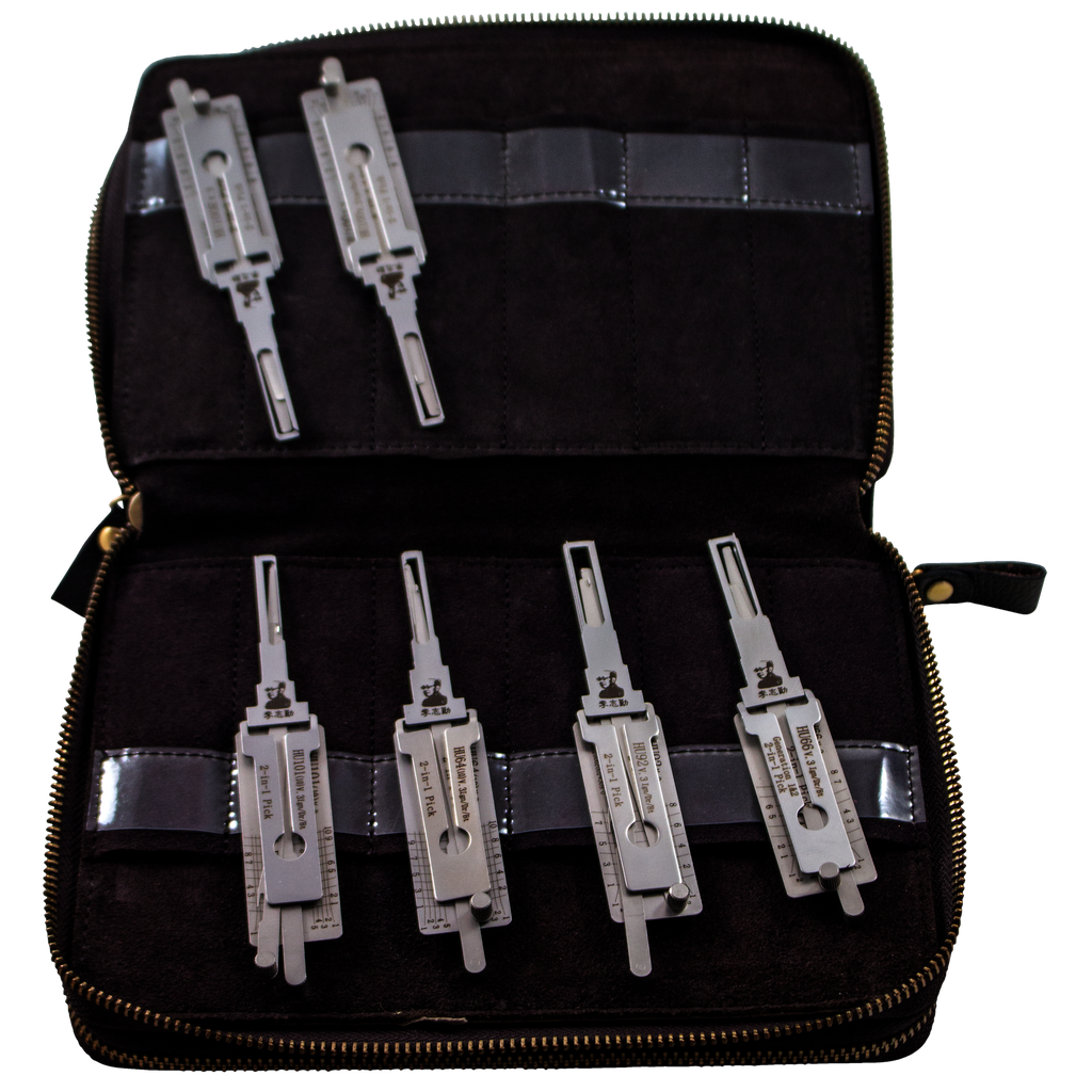 LISHI 2-IN-1 PICK EN DECODER SET VOOR VERSCHILLENDE AUTO'S