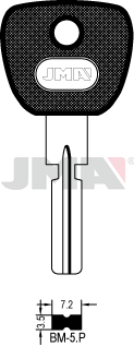 JMA BRUTE SLEUTEL PROFIEL BM-5P