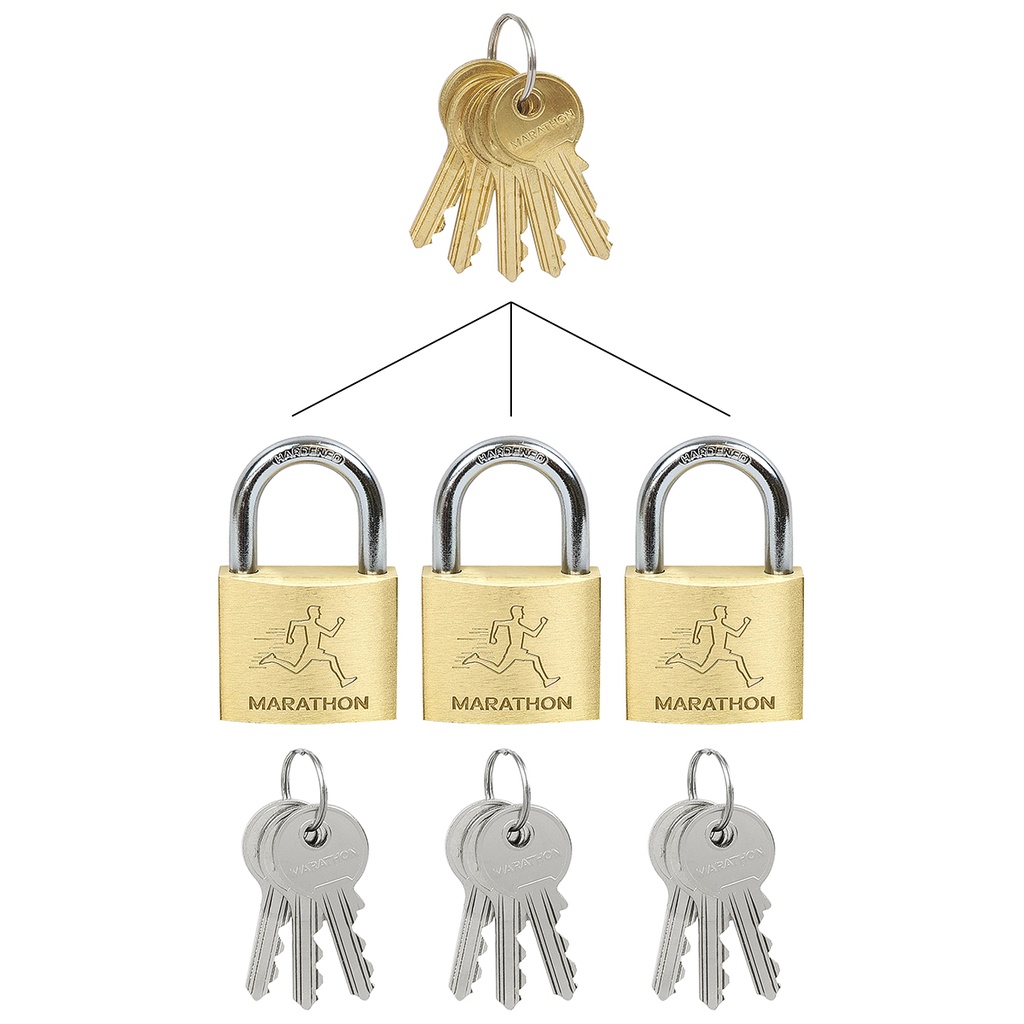 RICHTER MARATHON VORHÄNGESCHLOSS IM HAUPTSCHLÜSSELSYSTEM