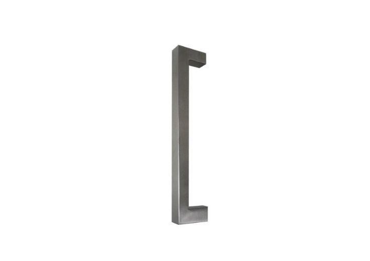 U90°K 01 ⧄ 40/40 STAINLESS STEEL DOOR HANDLE - piece