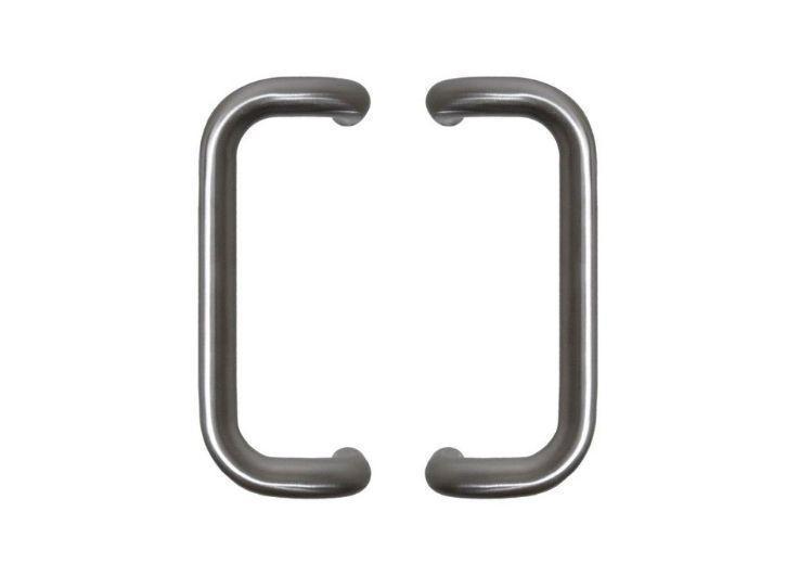 POIGNÉE DE PORTE EN INOX MODÈLE DV Ø 32 - paire