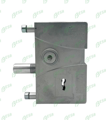 JACOT DES COMBES 102 POORTSLOT MET BONTEBAARDSLEUTEL ZONDER KRUK VOOR ROND PROFIEL