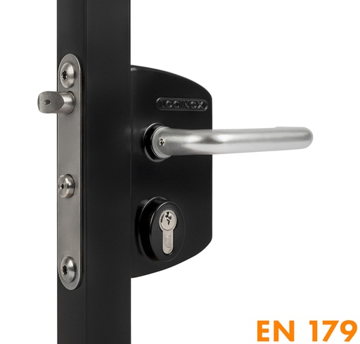 LOCINOX LPKQU2 SURFACE MOUNTED ANTI-PANIC GATE LOCK