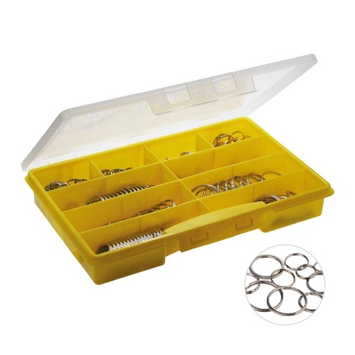 [8700-9000] BASI ASSORTIMENTENBOX SLEUTELRINGEN